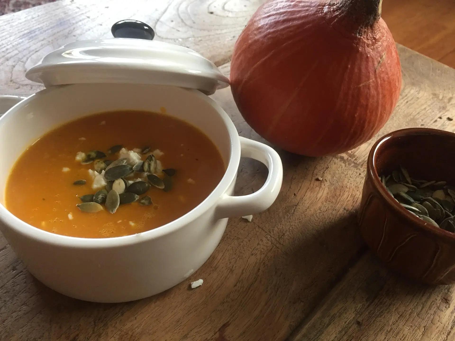 Spiced Pumpkin Ginger Soup